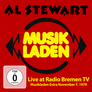 Al Stewart - Live at Radio Bremen TV - Musikladen Extra November 7, 1979 | Release: 28.03.2025 http://www.mig-music.de/wp-content/uploads/2025/02/AlStewart_LiveAtRadioBremenTV_300px72dpi_FSK.png